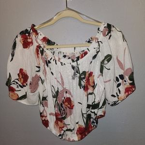 ILLA ILLA floral crop top